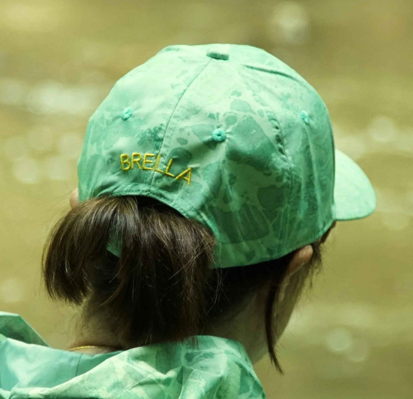 Brella Light Green Unisex Waterproof Hat