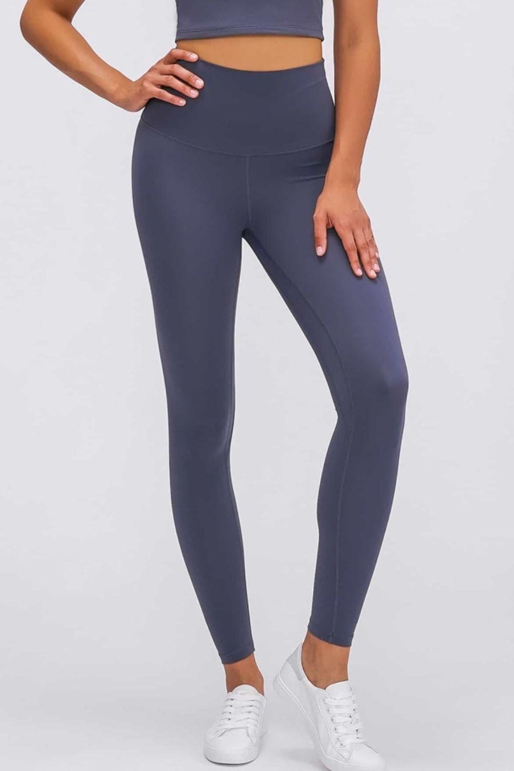 Millennia Ultra Soft High Waist Leggings Steel