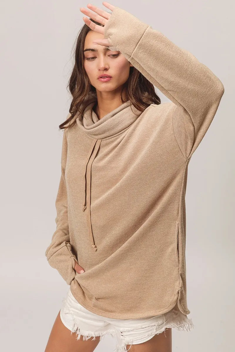 BiBi Solid Side Pocket Thumb Top