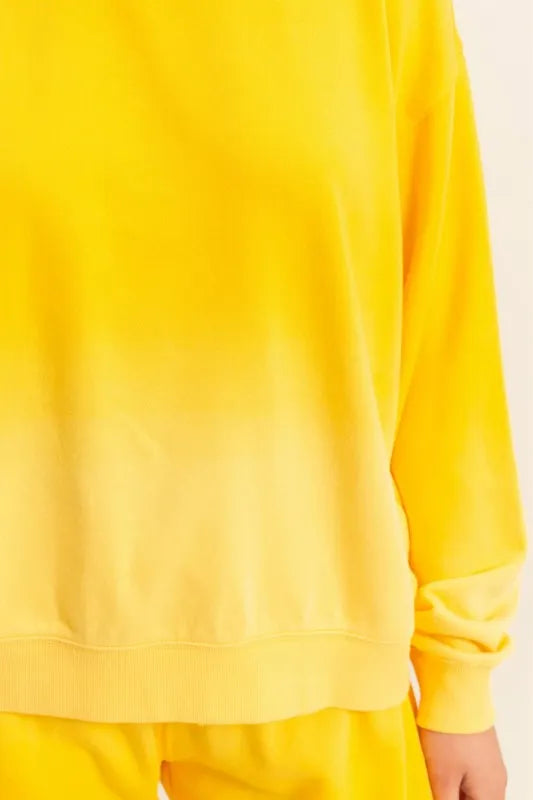 HYFVE Dip Dye Long Sleeve Sweatshirt