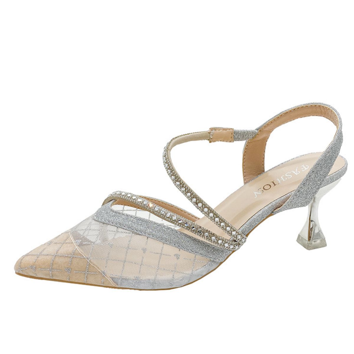 Point Toe Flare Heels Pumps