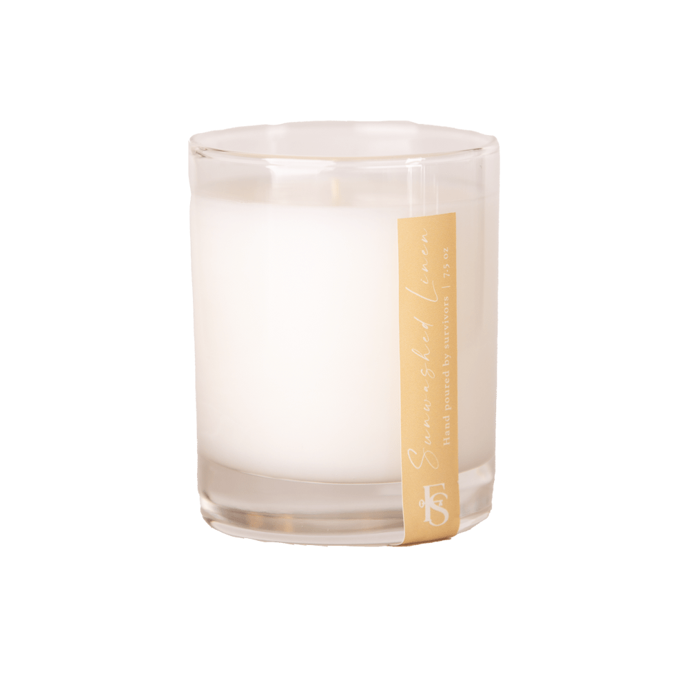 Sunwashed Linen 7.5 oz Candle