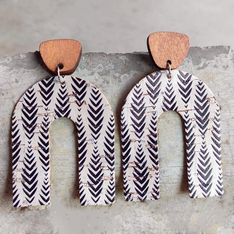 Rainbow Drop Earrings Style A One Size