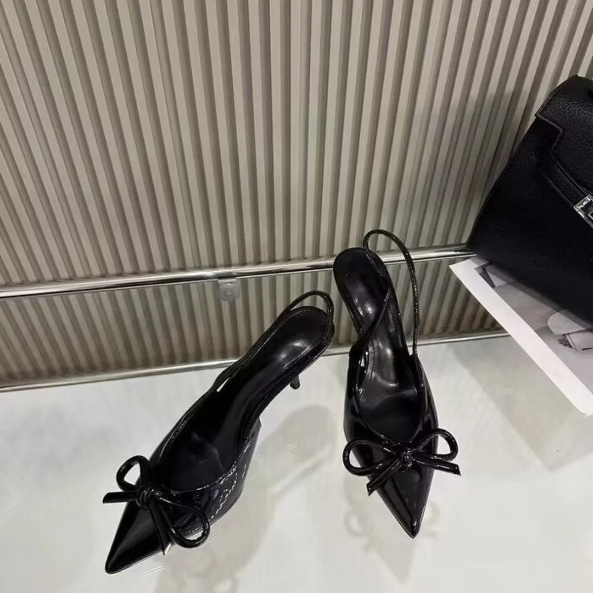 Point Toe Stiletto Pumps