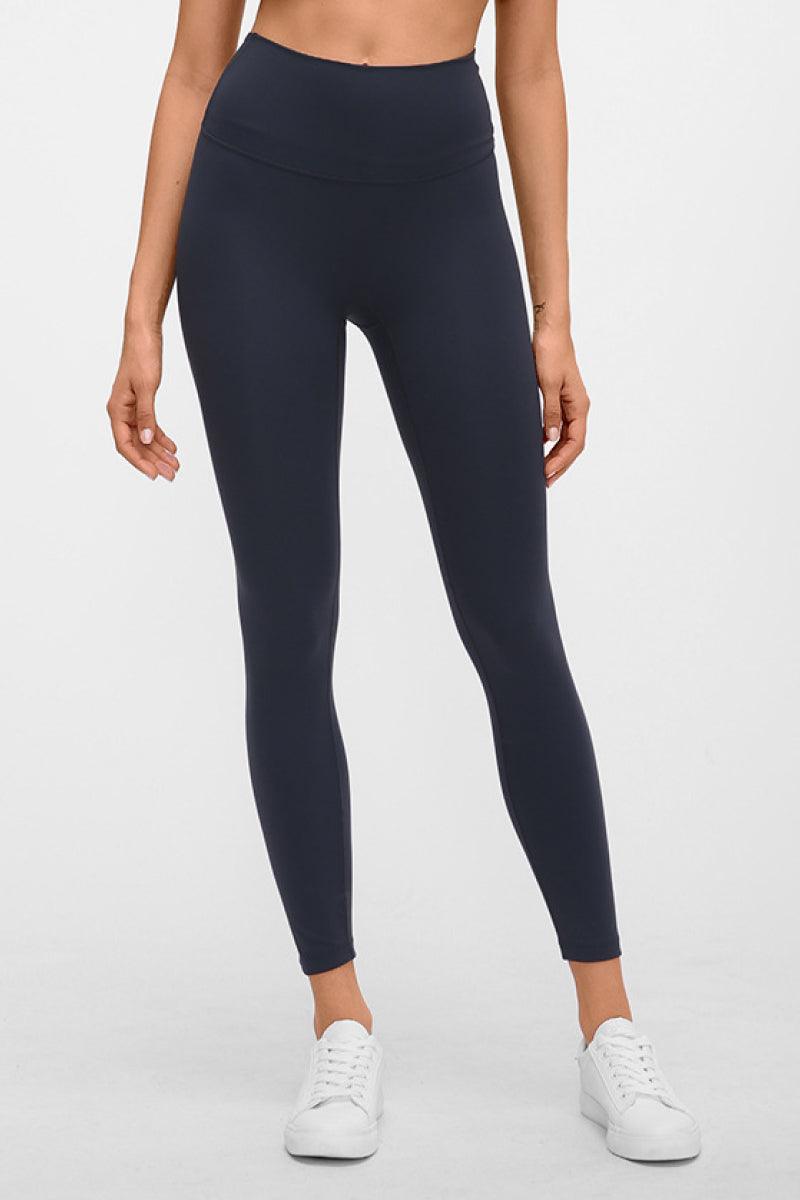 Millennia Basic Full Length Active Leggings Navy