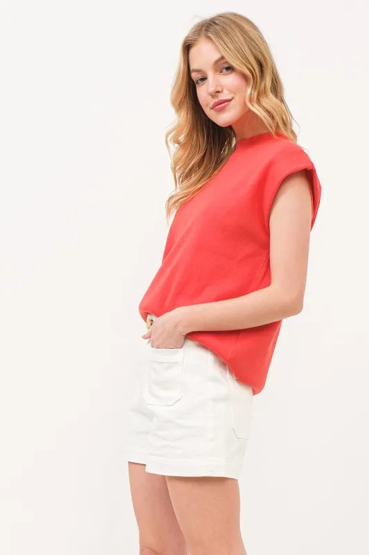 And The Why Muscle Sweater Tank