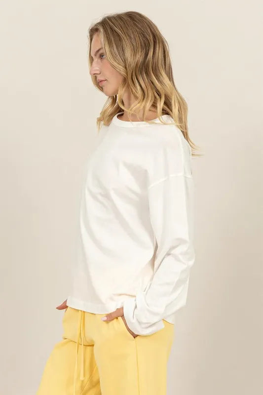 HYFVE Crew Neck Long Sleeve Tee