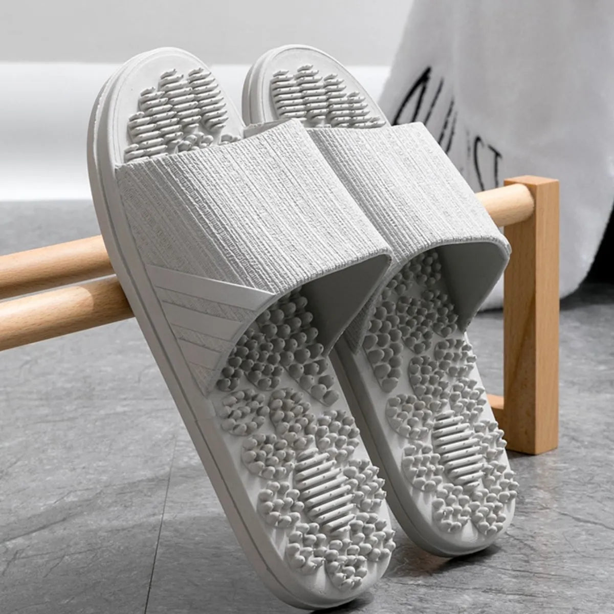 Open Toe Flats Slippers