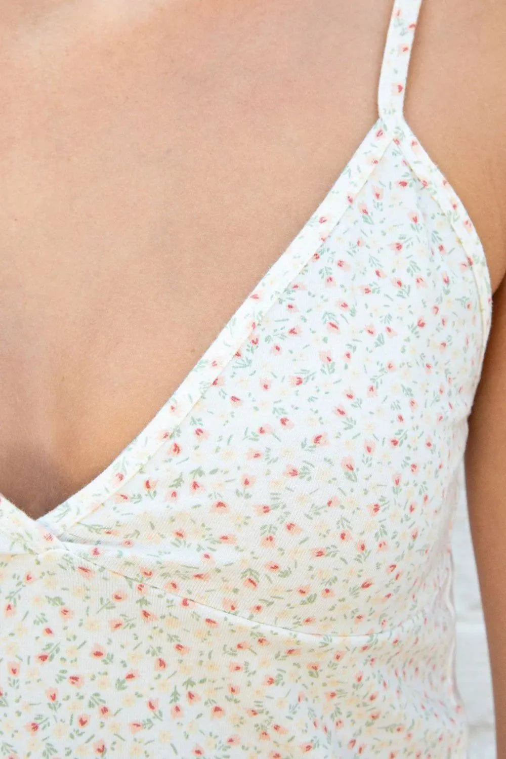 Printed V-Neck Cami and Shorts Set