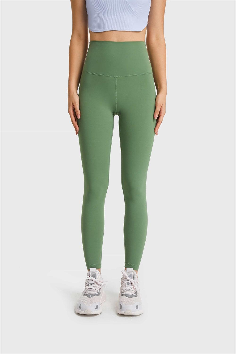 Millennia Ultra Soft High Waist Leggings Green