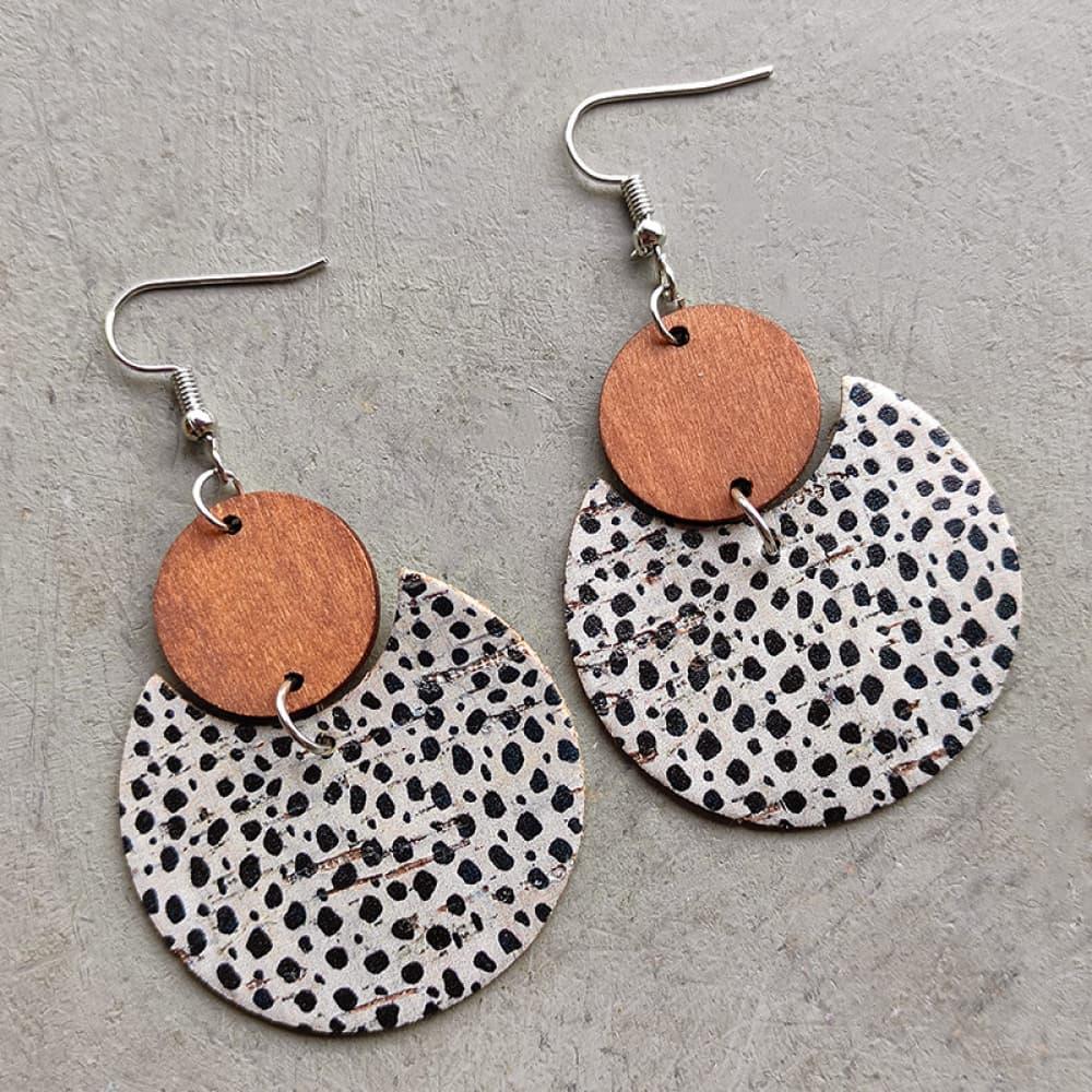 Ms.Pac-Man Shape Dangle Earrings Style C One Size
