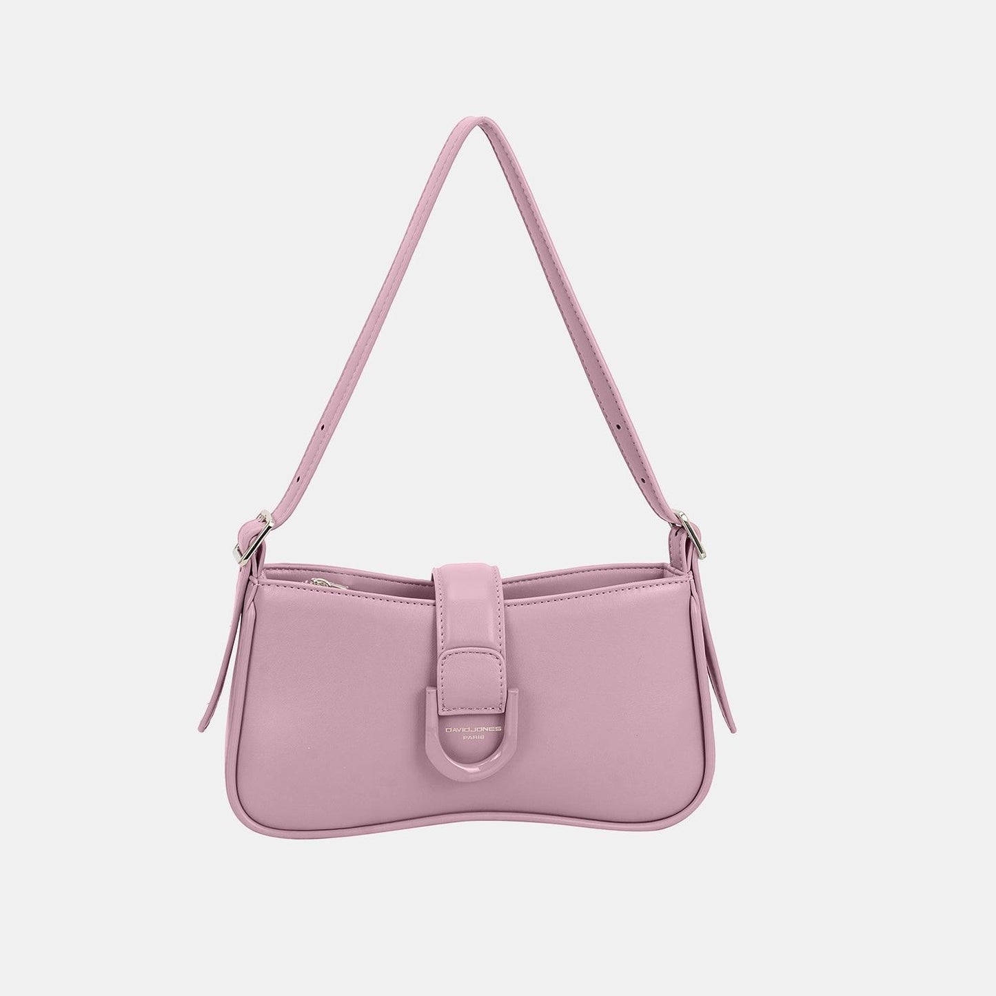 David Jones PU Small Leather Shoulder Bag L. Purple One Size