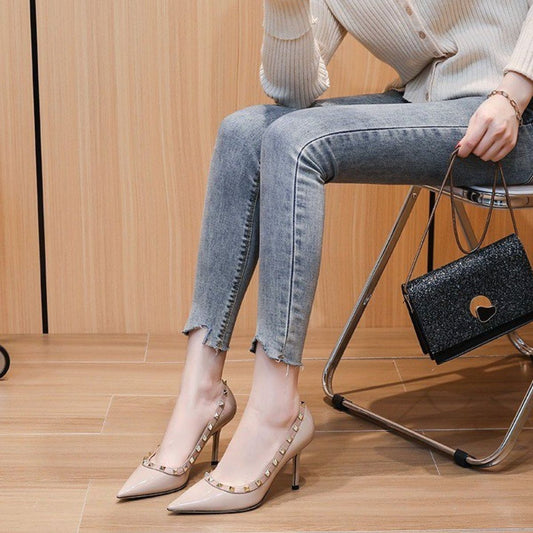 Point Toe Stiletto Pumps