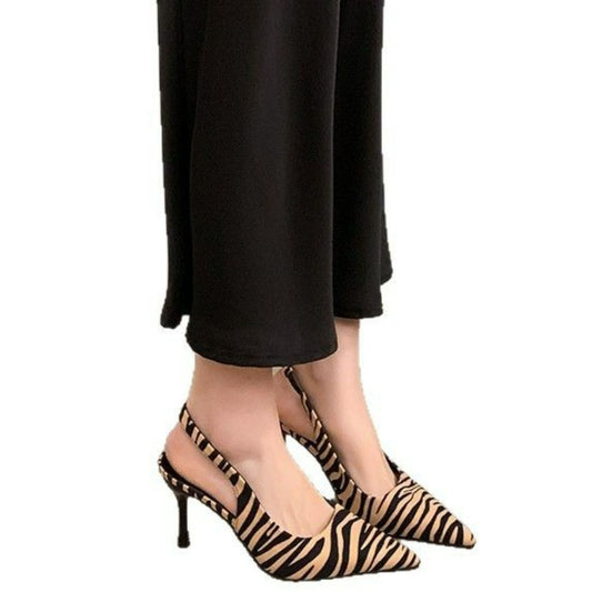 Point Toe Stiletto Pumps