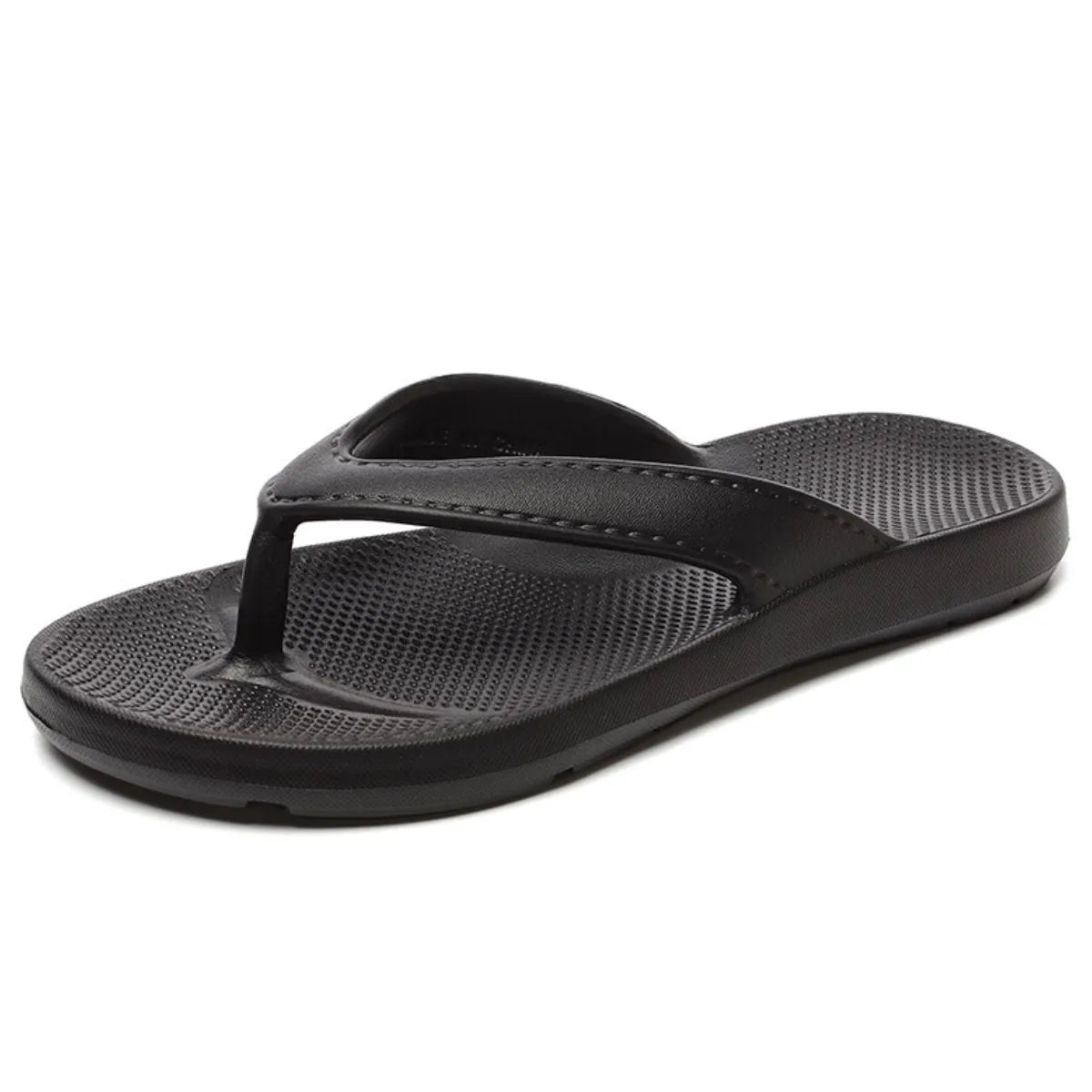 Toe Post Flats Slippers Black