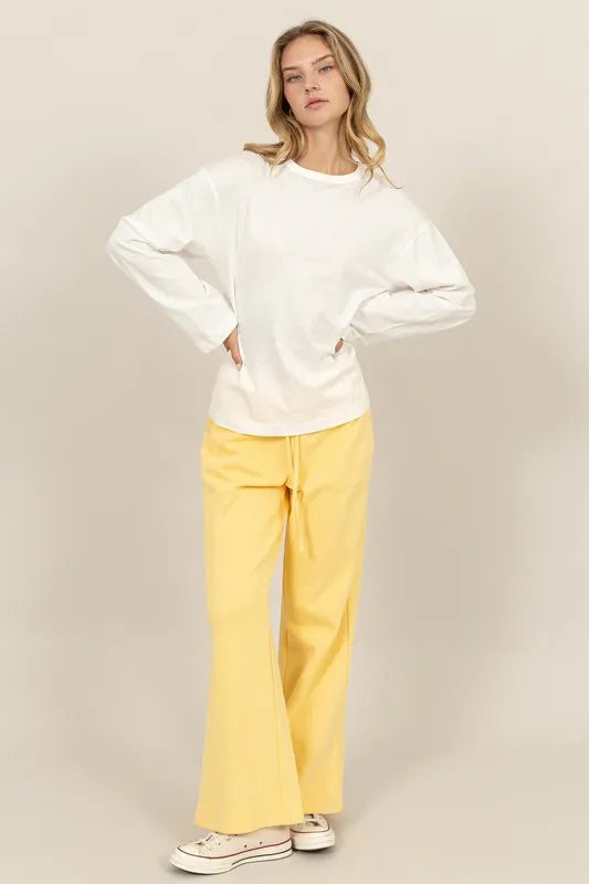 HYFVE Crew Neck Long Sleeve Tee