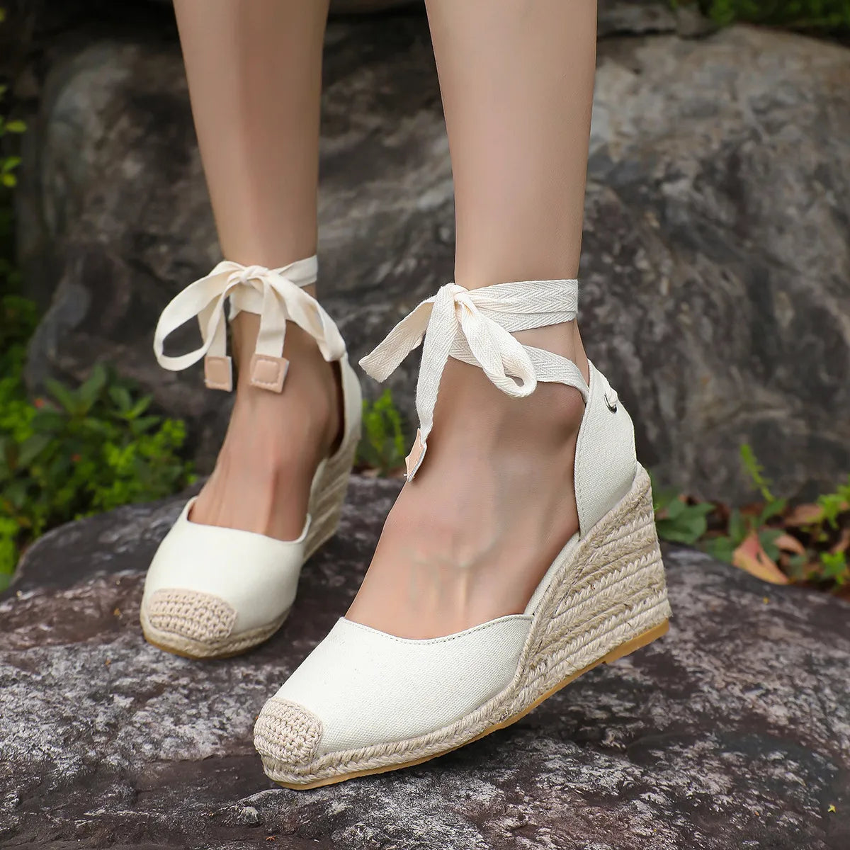 Square Toe Block Heels Pumps