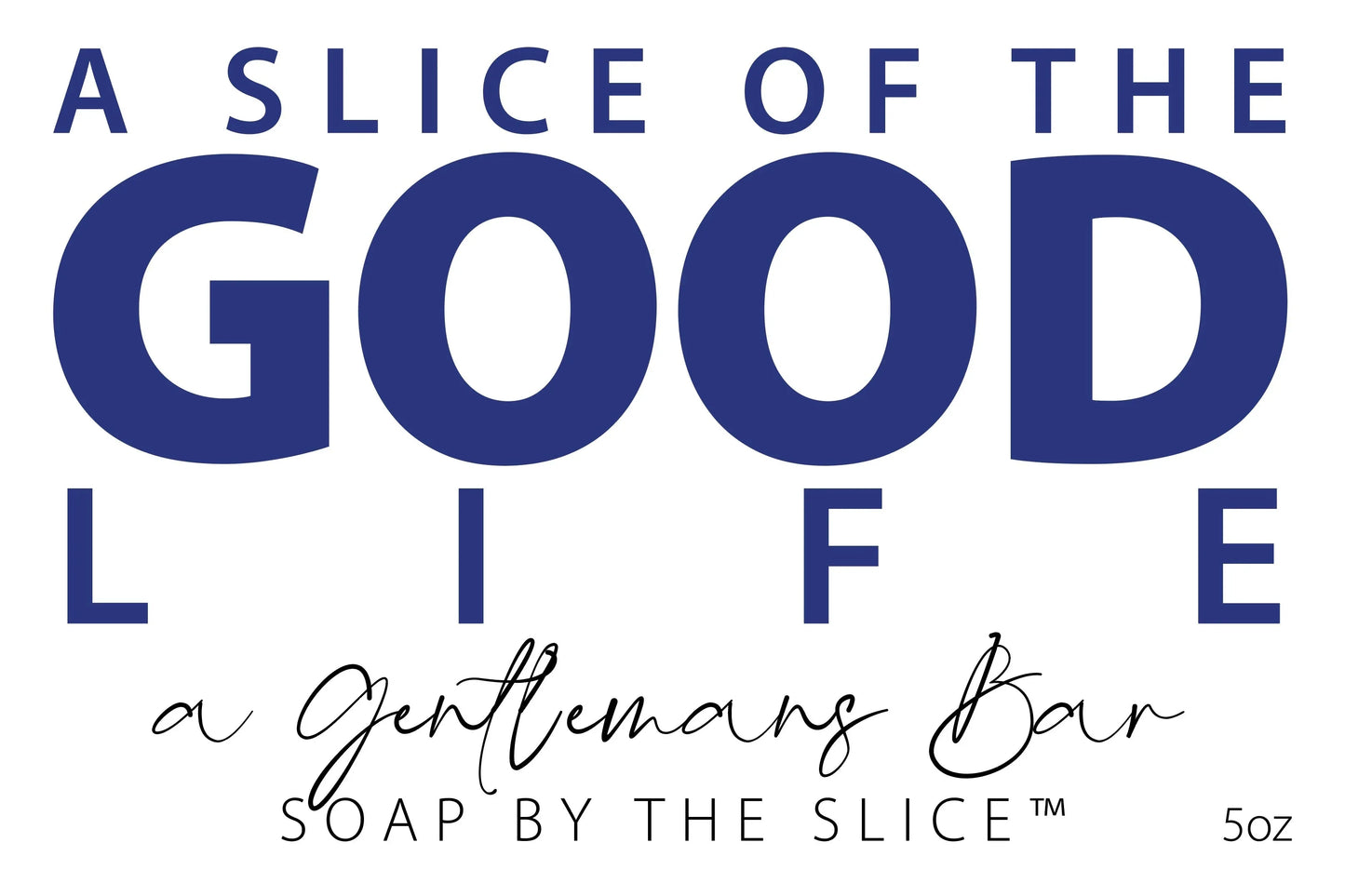 A GENTLEMAN'S BAR SOAP SLICE 5 oz.