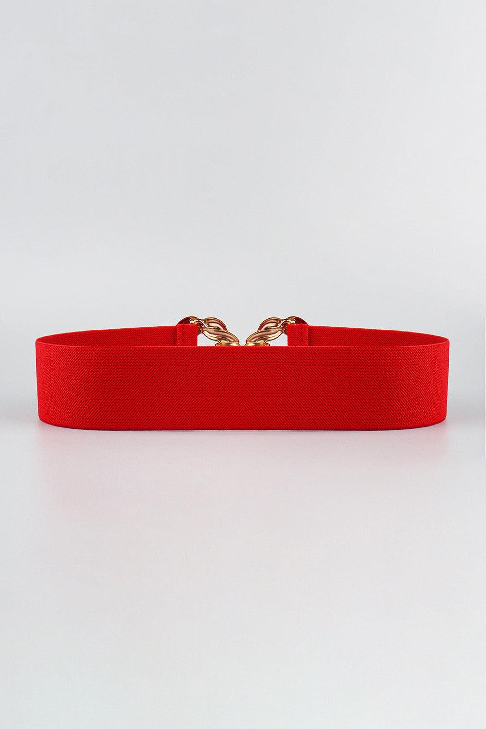 Zinc Alloy Buckle Elastic Belt