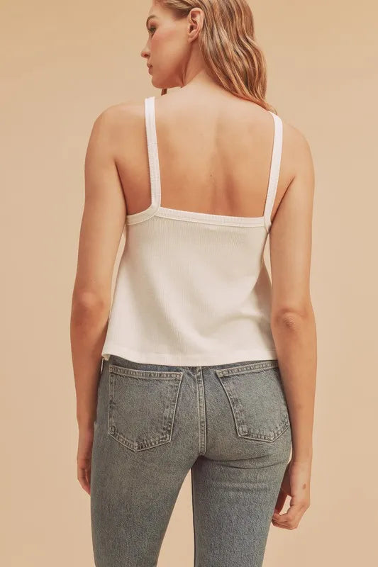 Aemi + Co Lightweight Ribbed Tank