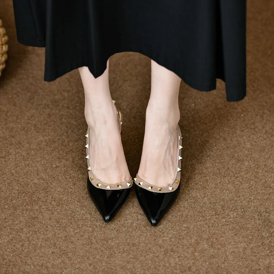 Point Toe Stiletto Pumps