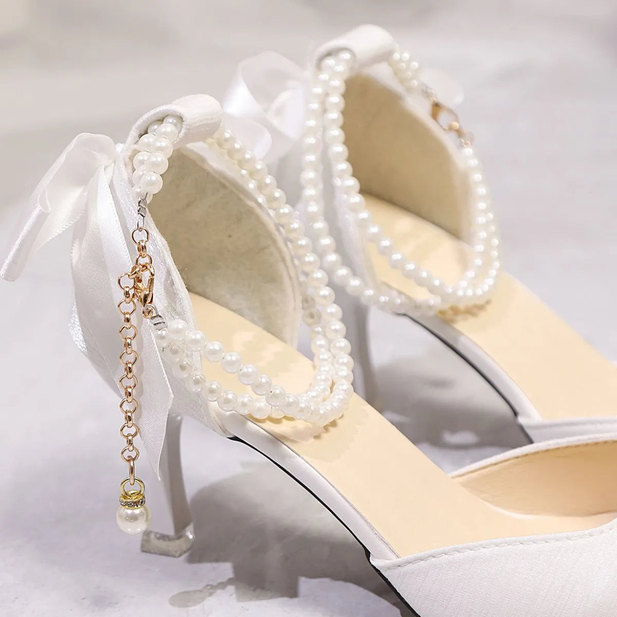 Point Toe Flare Heels Pumps