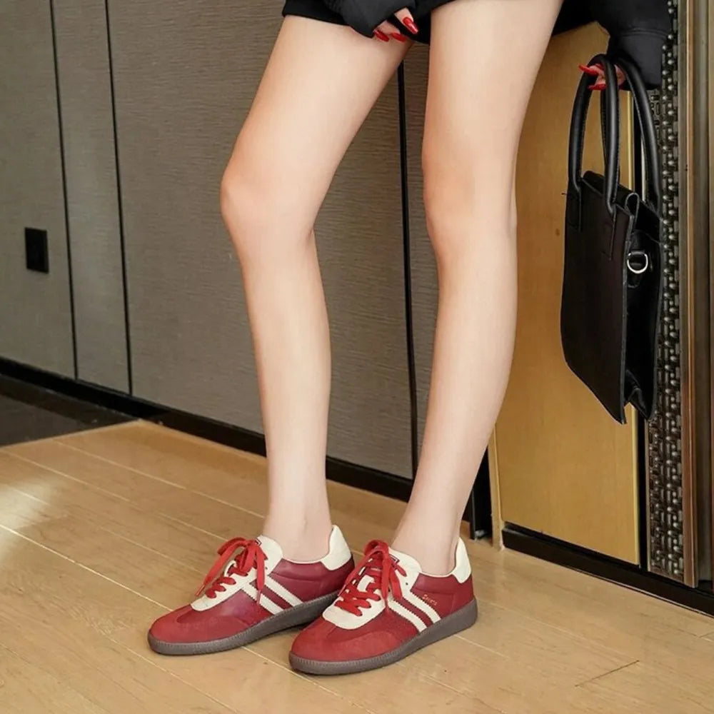 Round Toe Flats Sneakers