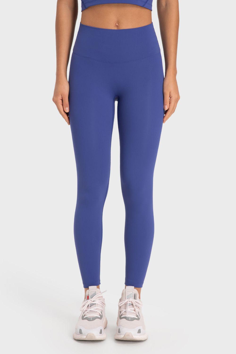 Millennia Basic Full Length Active Leggings Cobalt Blue