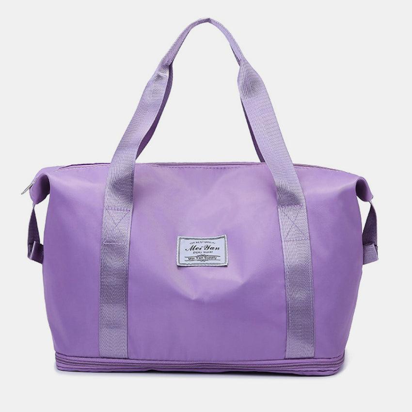 Oxford Cloth Oversize Travel Bag Vivid Violet One Size