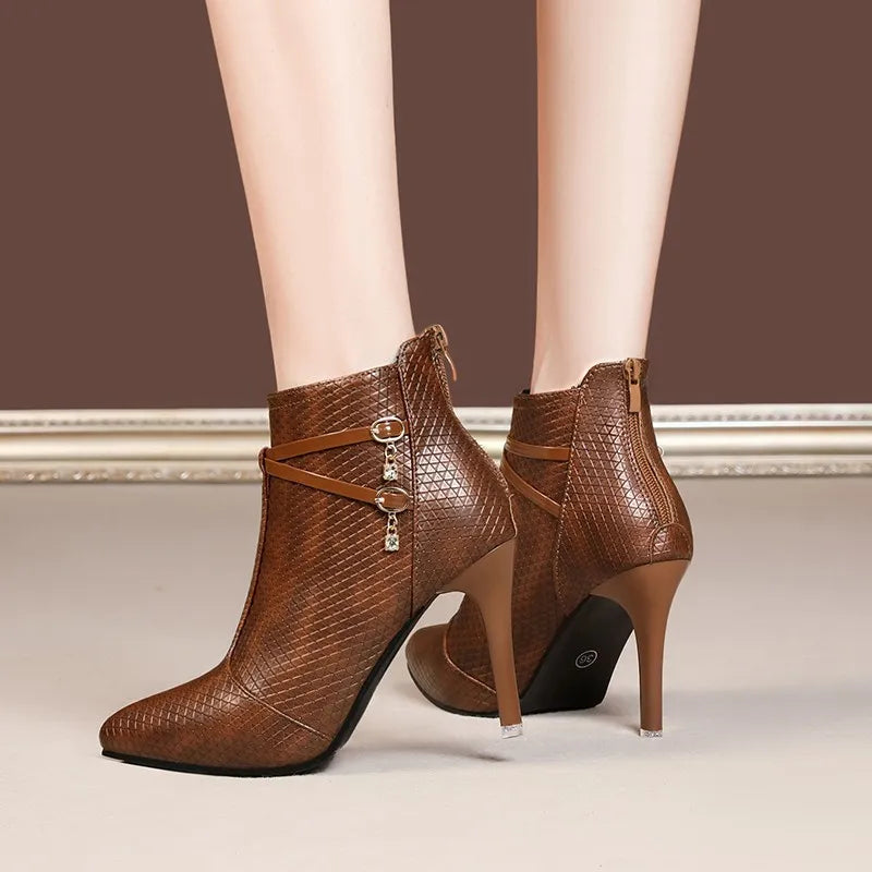 Point Toe Stiletto Pumps