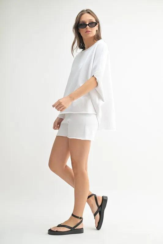 MONO B Malibu Vintage Dolman Top