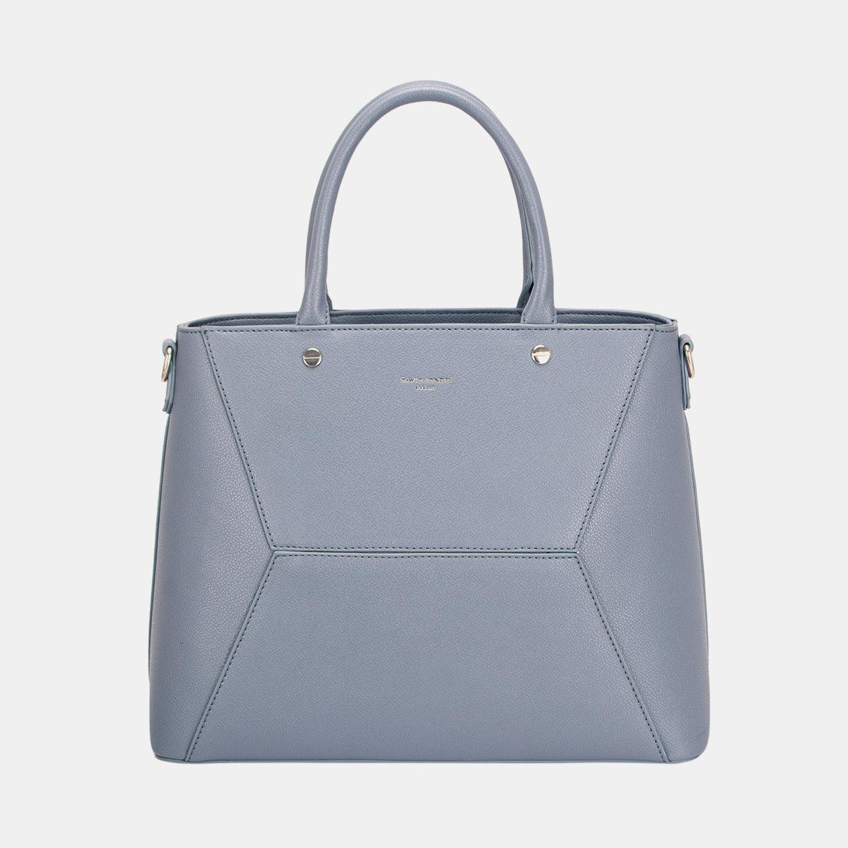 David Jones PU Leather Handbag Navy One Size