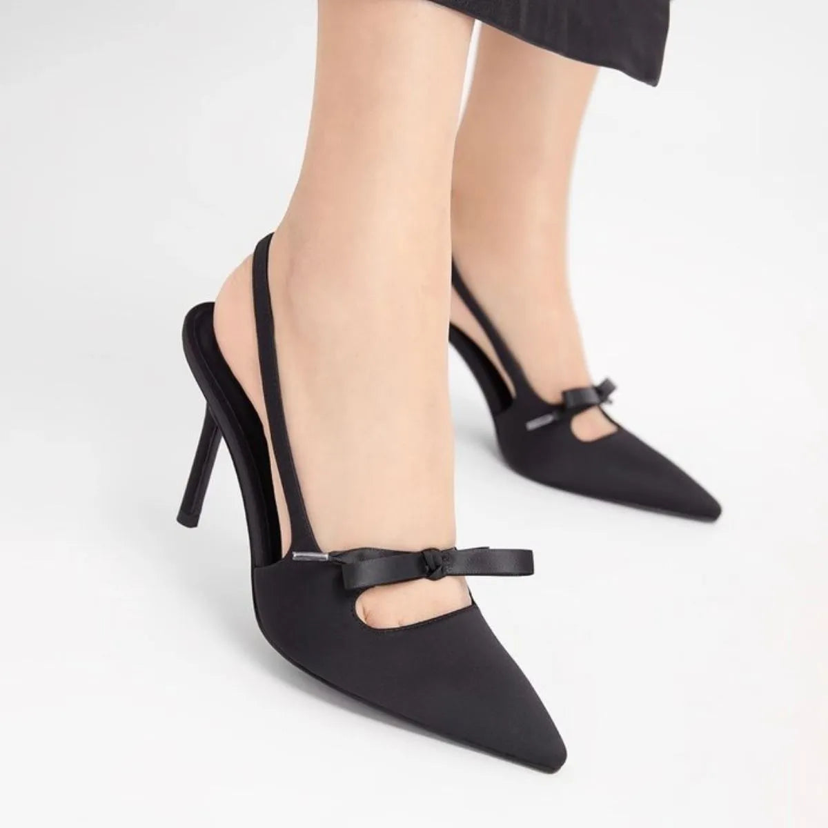 Point Toe Stiletto Pumps
