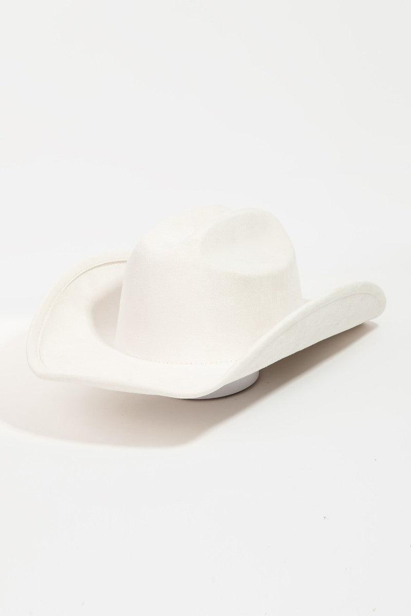 Fame Solid Wide Brim Hat Iv One Size