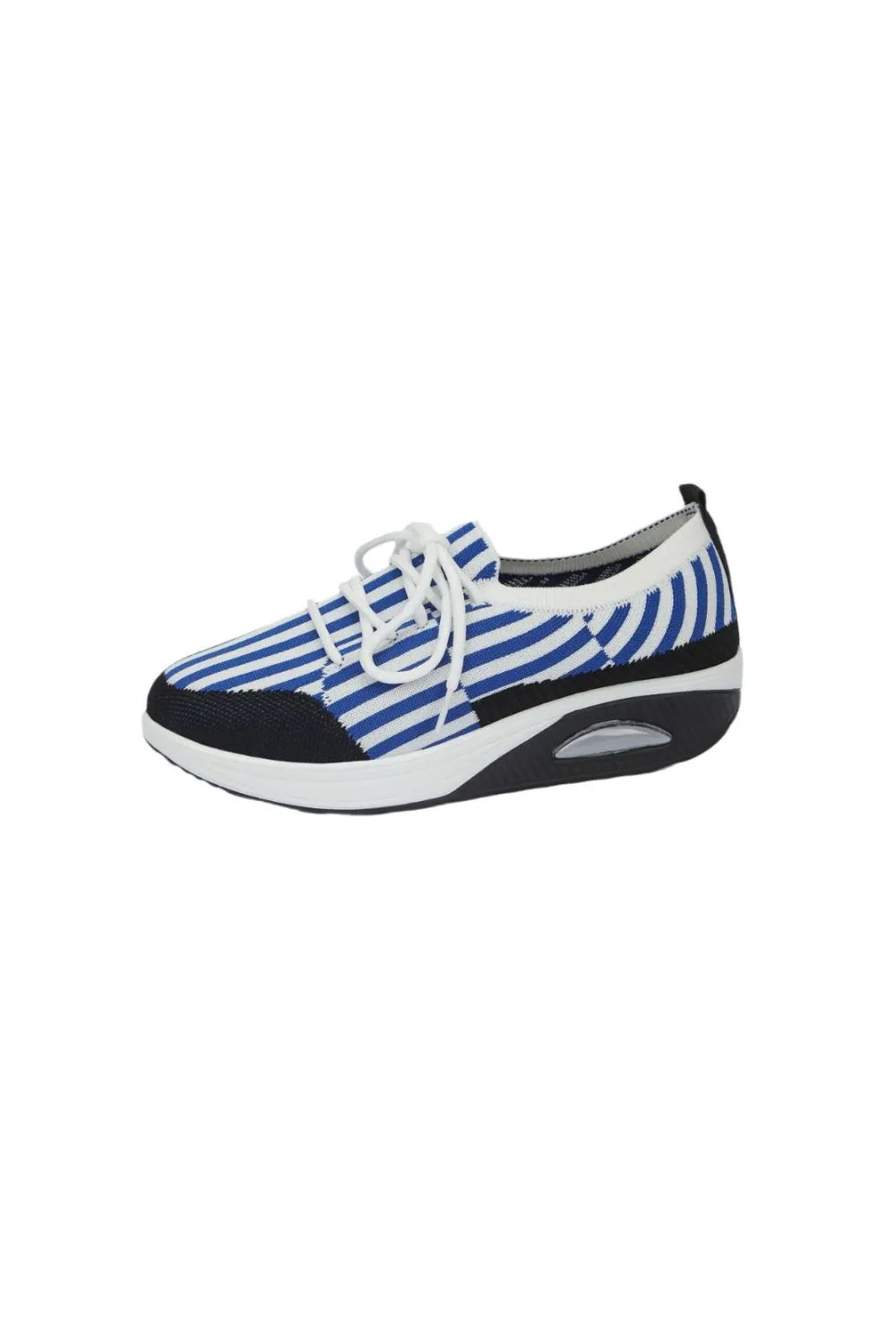 Breathable Mesh Round Toe Athletic Blue