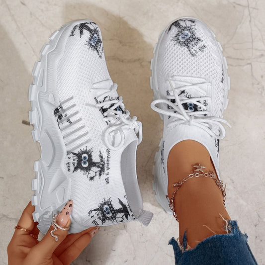 Round Toe Platform Athletic