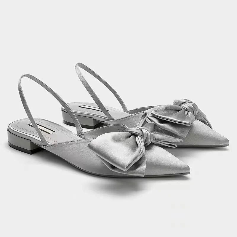 Point Toe Block Heels Pumps