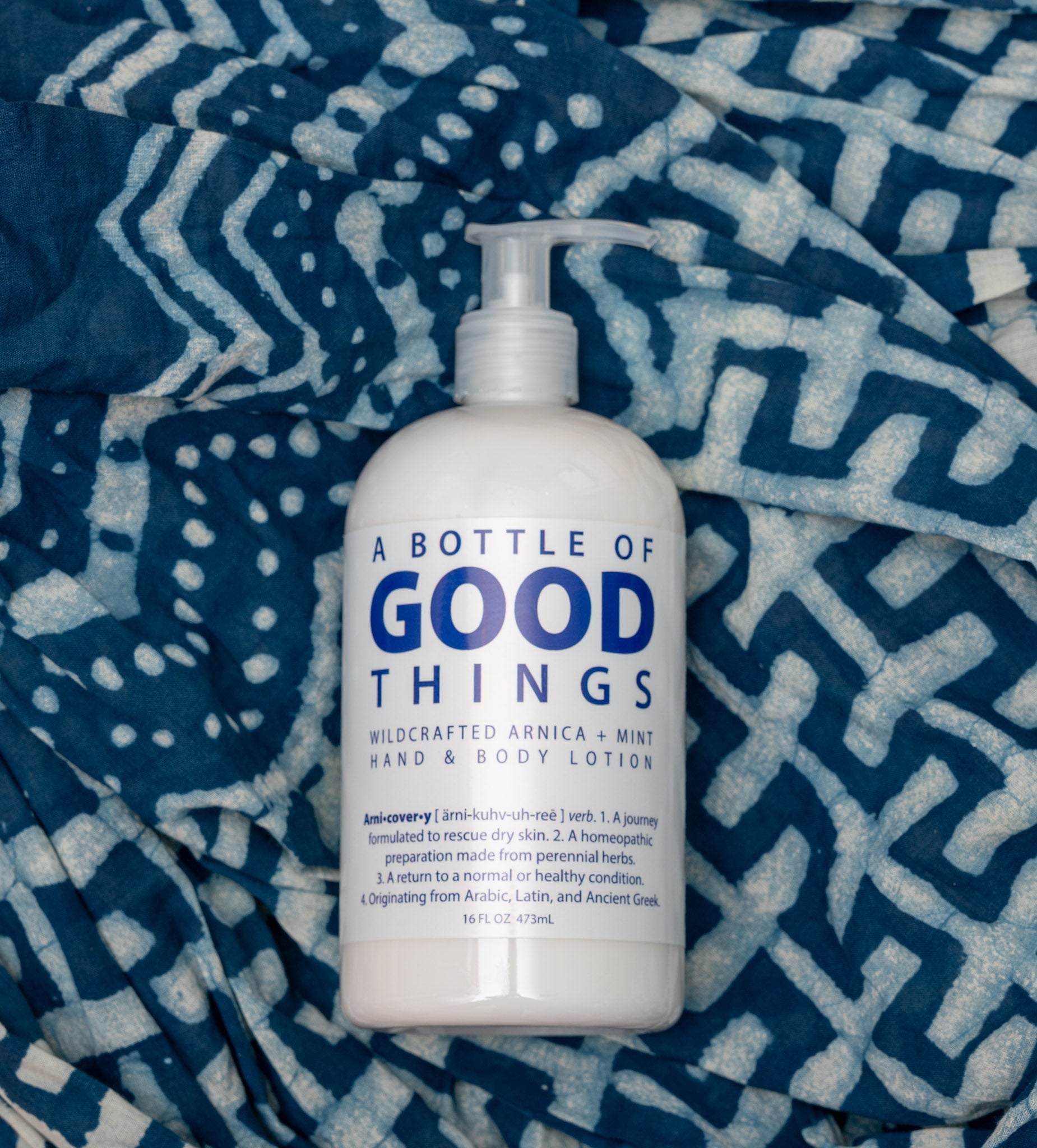 Arni•cover•y Arnica + Mint Lotion ~ 16 oz.