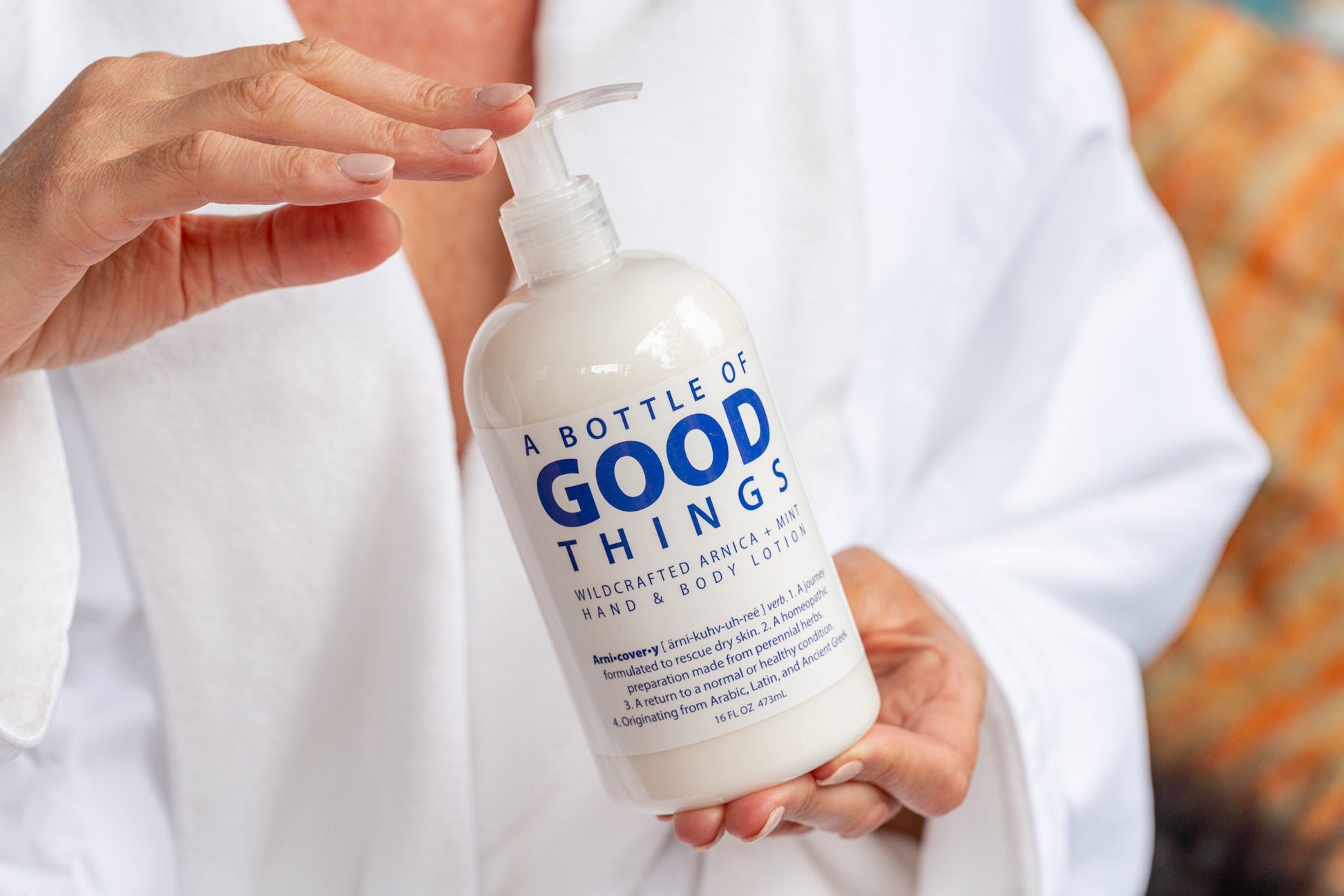 Arni•cover•y Arnica + Mint Lotion ~ 16 oz.