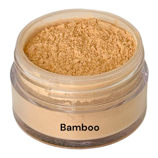 MOST LOVED! MICRO-FINE LOOSE POWDER .74 OZ. (6 SHADES) Bamboo-A warm yellow beige