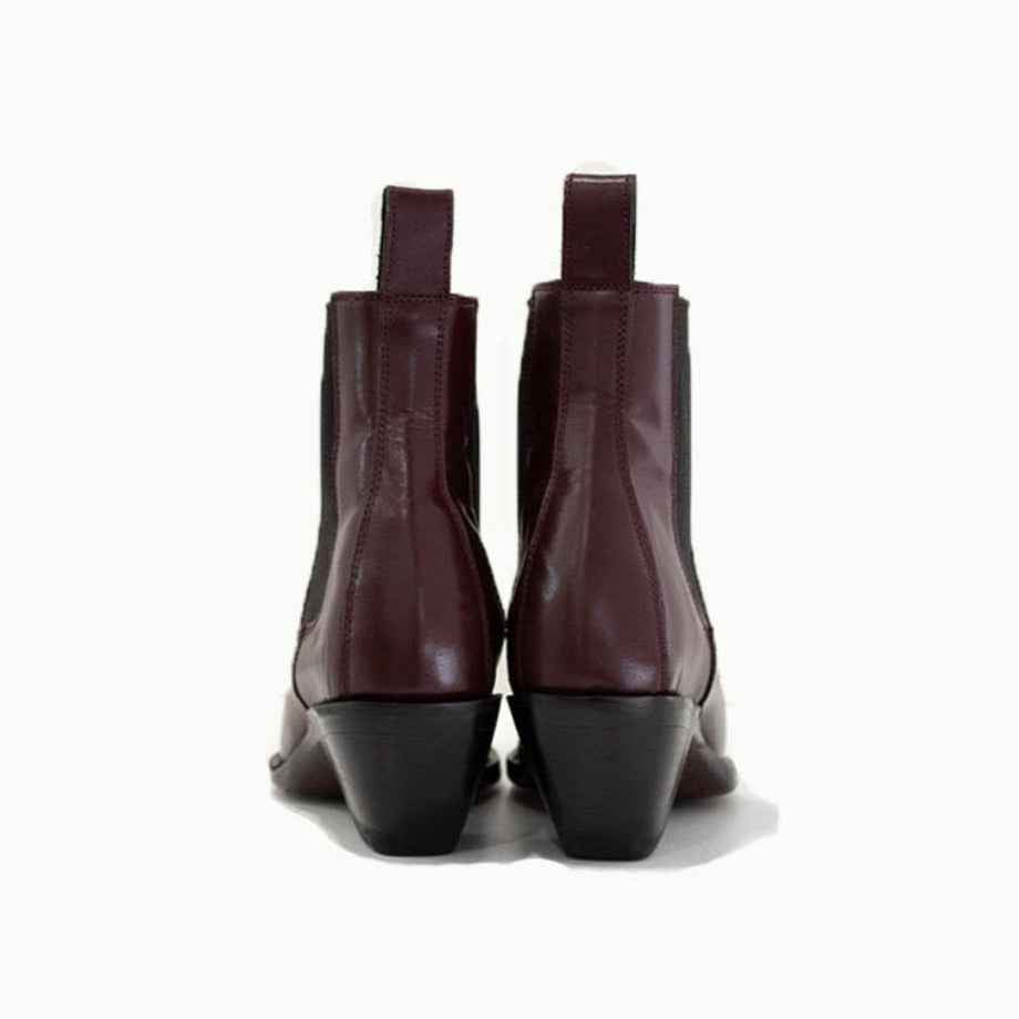 The Sandra Boot in Burgundy