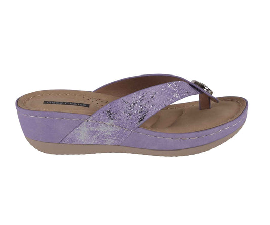 Women's Dafni Lilac Wedge Sandals