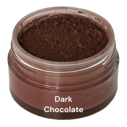MOST LOVED! MICRO-FINE LOOSE POWDER .74 OZ. (6 SHADES) Dark Chocolate-A cool deep dark brown