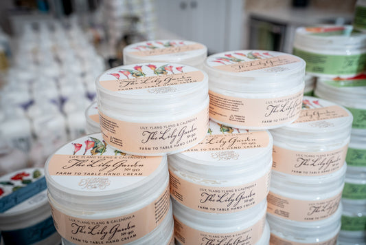 THE LILY GARDEN 8 oz. ~ FARM TO TABLE HAND CREAM