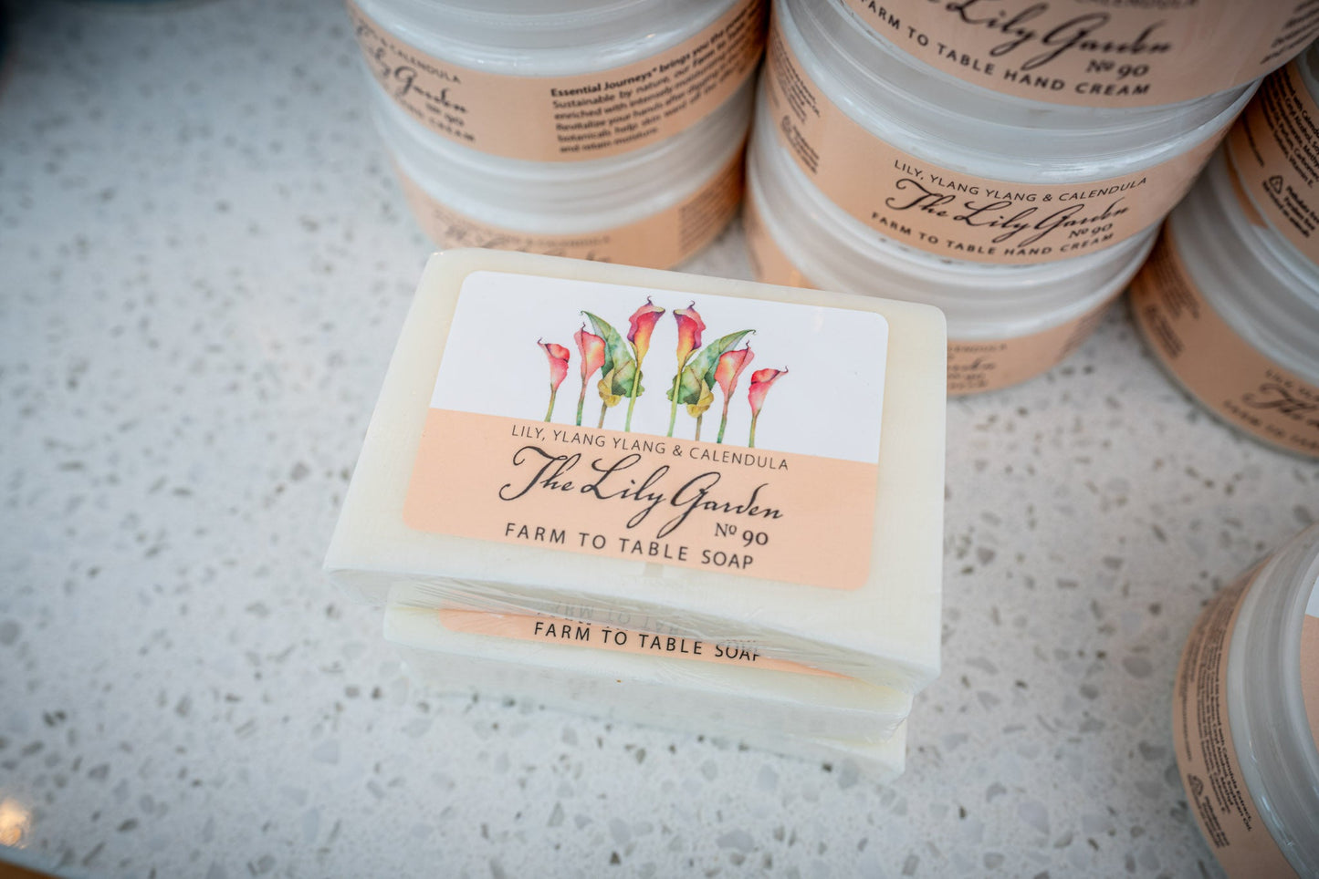 THE LILY GARDEN 5 oz. ~ FARM TO TABLE SOAP SLICE