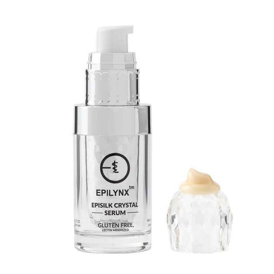 Vegan EpiSilk, Crystal Wrinkle Smoothing Face Serum - Intense Brightening and Firming Wrinkle Fix for Sensitive Skin
