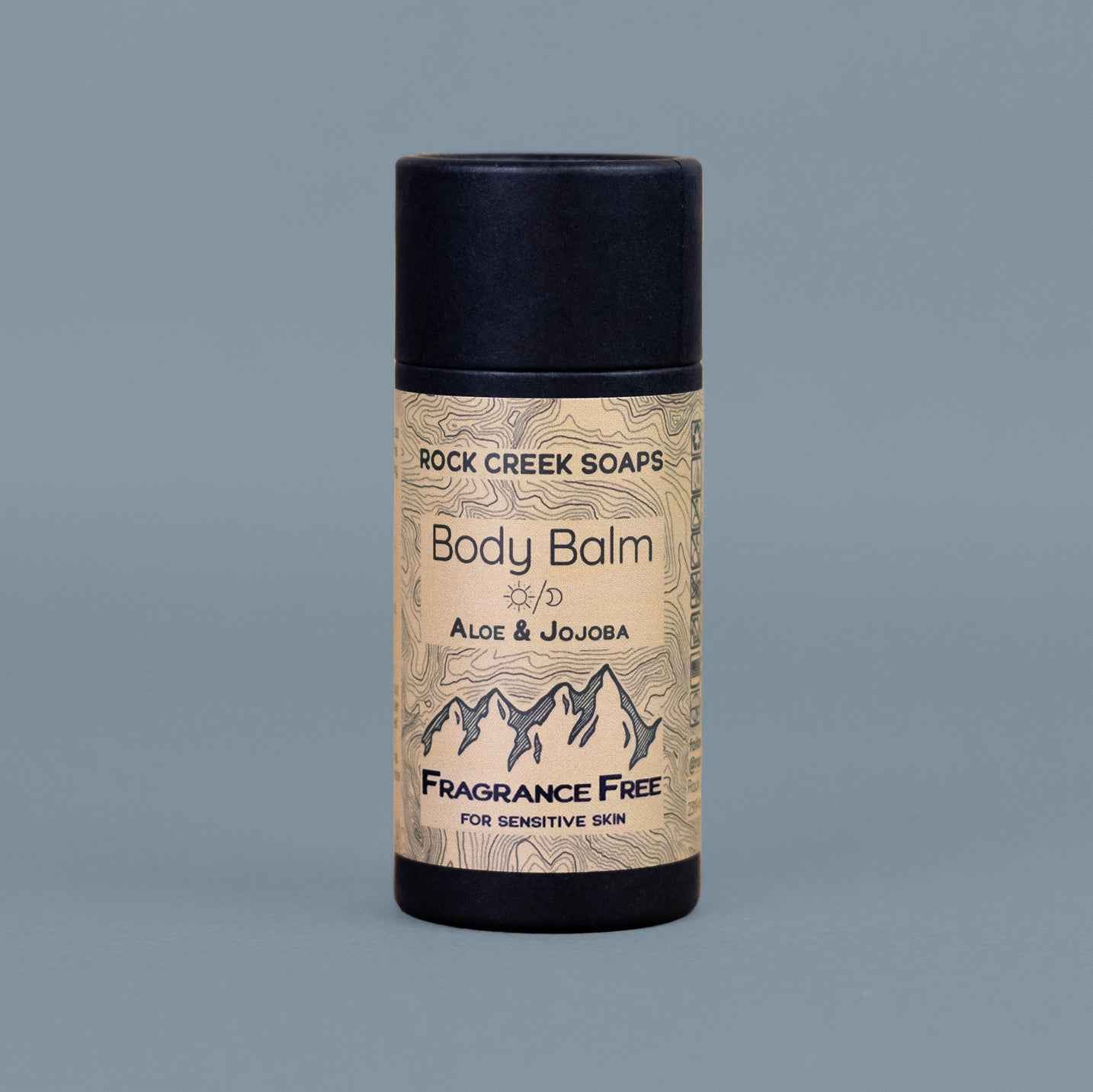 FRAGRANCE FREE BODY BALM | Solid Lotion Bar - Fragrance Free