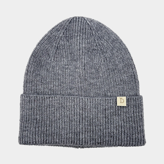 Solid Knit Winter Beanie Hat