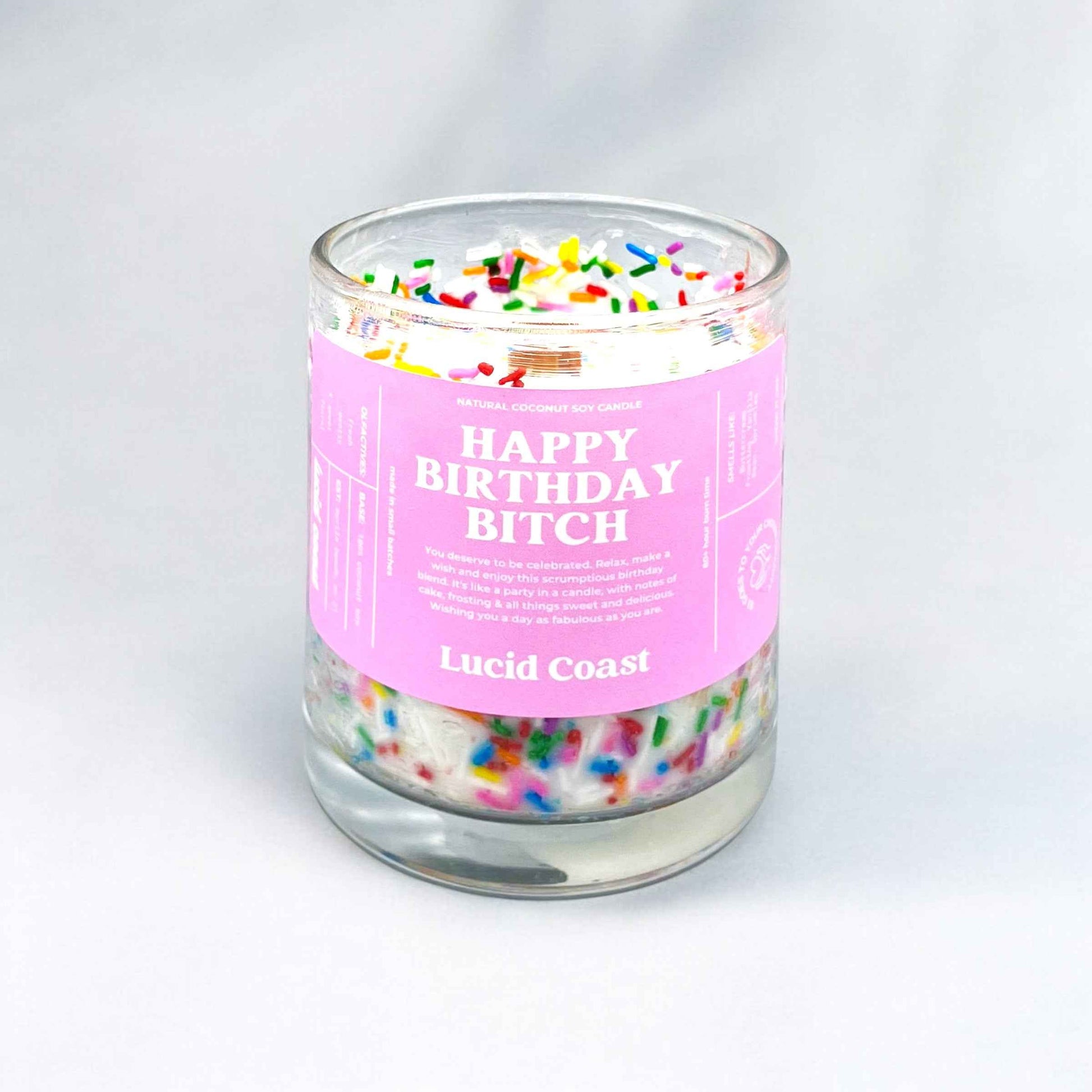 Happy Birthday B*tch Candle