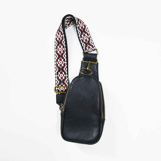 The Isla Sling Bag with Guitar Strap | Black